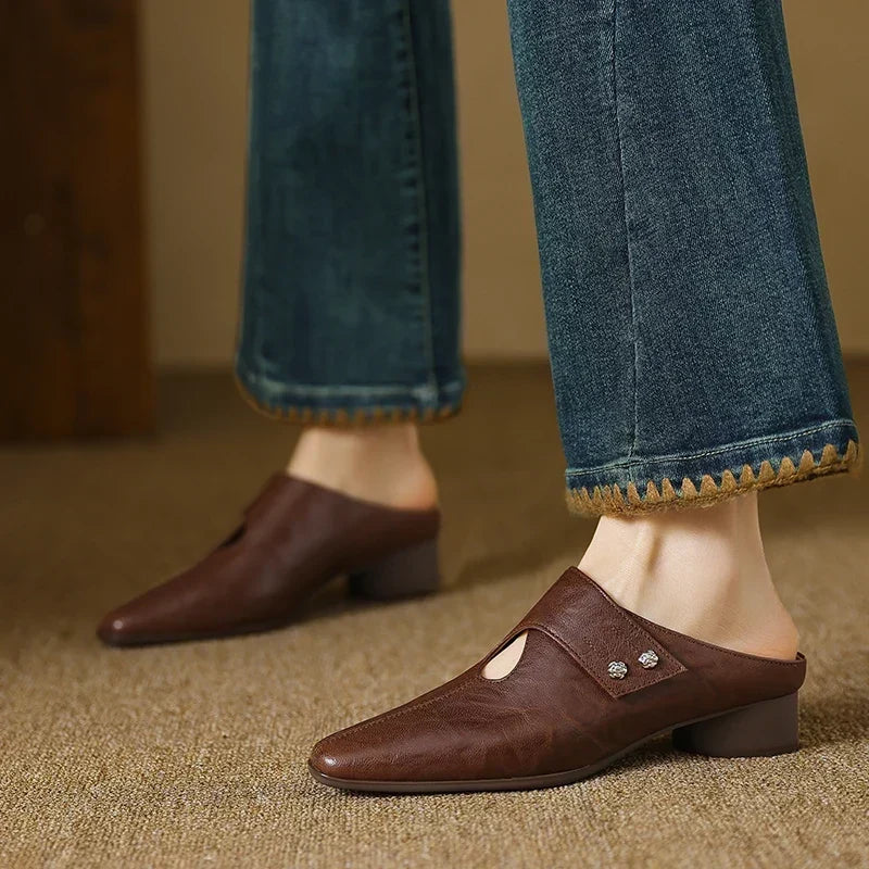 Henriqueta | Mules Elegantes sem Fecho
