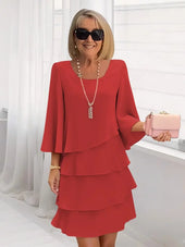 Catarina - Vestido Elegante e Confortável com Rendas