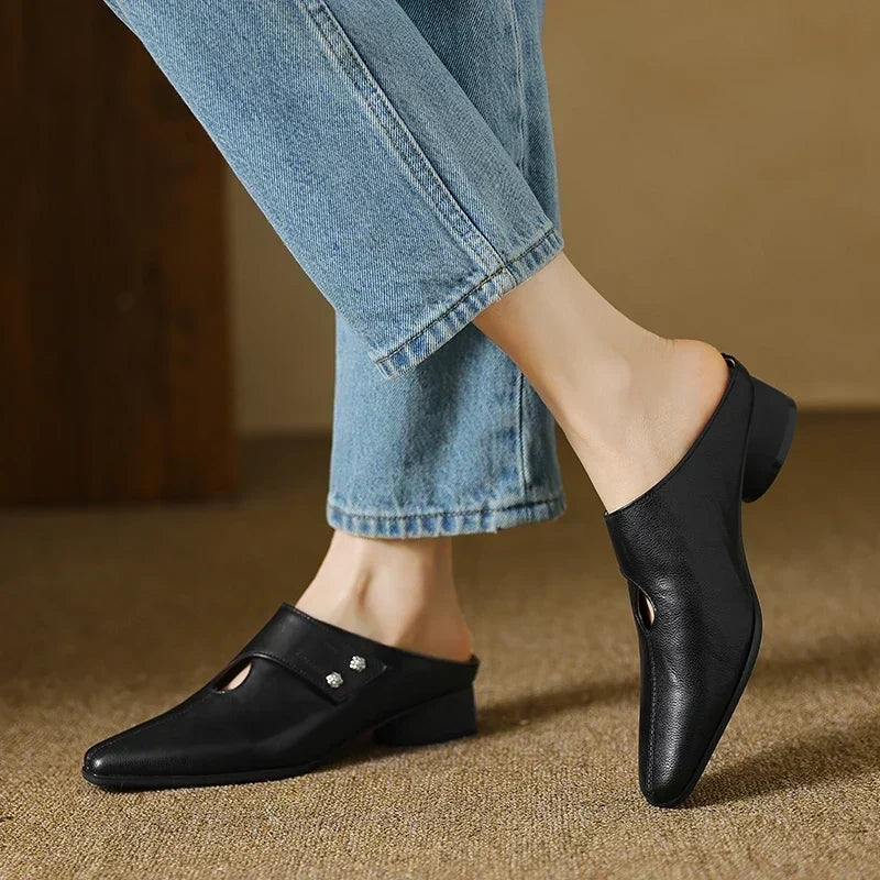 Henriqueta | Mules Elegantes sem Fecho