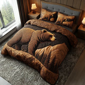 Conjunto de Cama 3 Peças Trilhos Sombrios