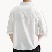 Camisa - Gola Mandarim Elegante