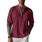 Camisa - Textura Amassada Respirável