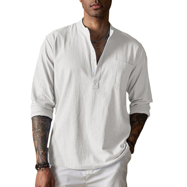 Camisa - Textura Amassada Respirável