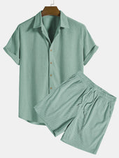 Conjunto de Camisa - Veludo Cotelê