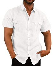 Camisa - Manga Curta Dois Bolsos