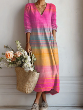 Paula | Vestido Boho Longo