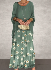 Lara – Vestido longo fluido elegante