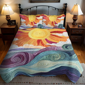 Conjunto de Cama 3 Peças Encanto do Sol