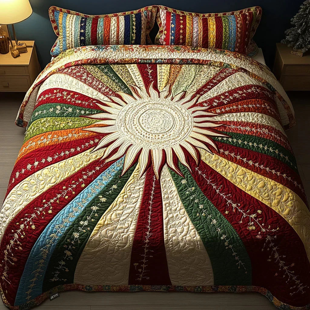 Conjunto de Cama 3 Peças Brilho Solar