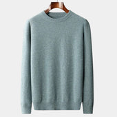 João - Mixed Knit Round Neck Jumper