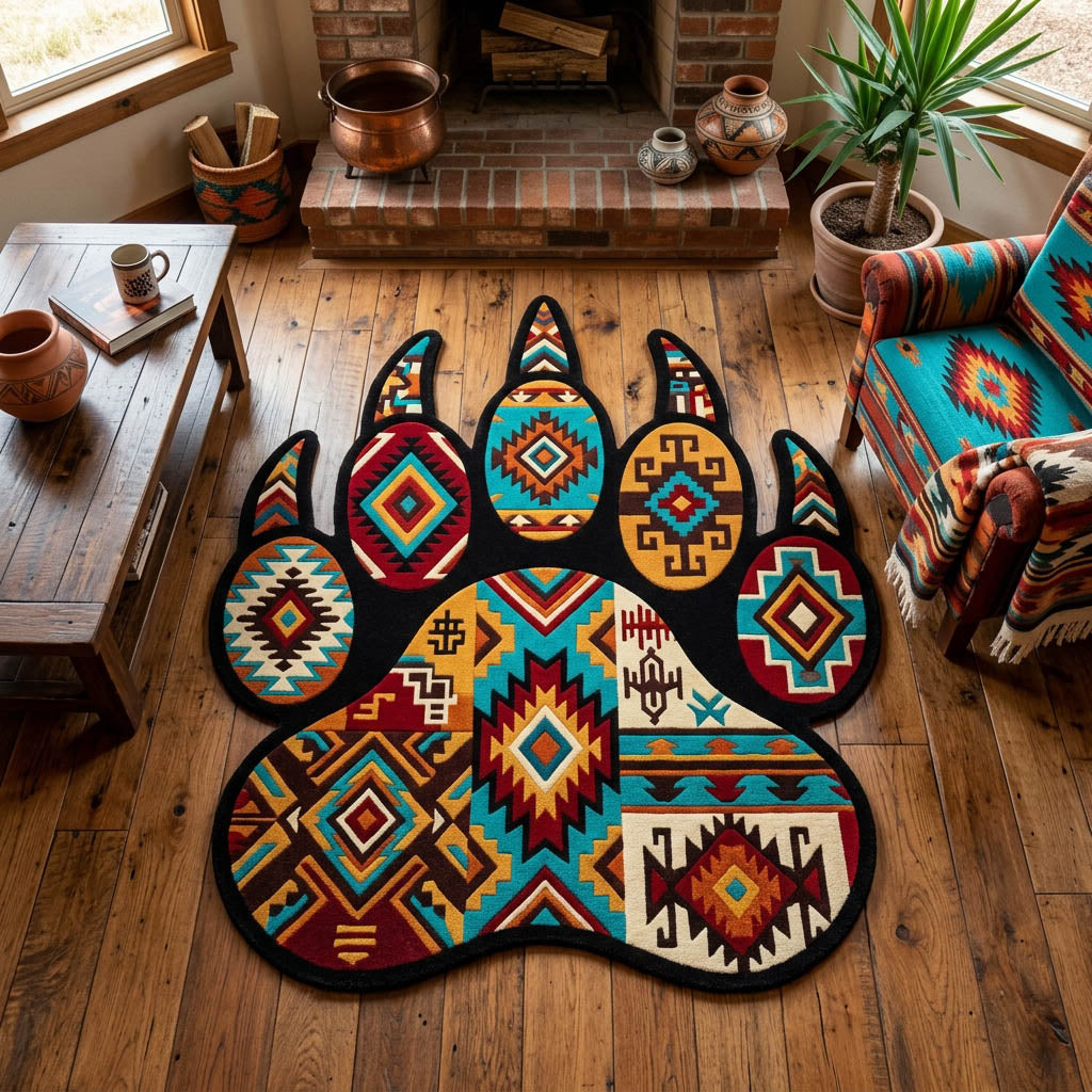 Tapete de Sala Patinha Tribal