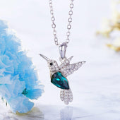 Fernanda | Colar Colibri Brilhante com Zircónias