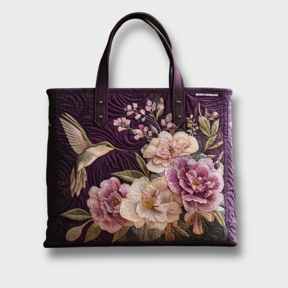 Vera - Saco de estilo artesanal sem esforço