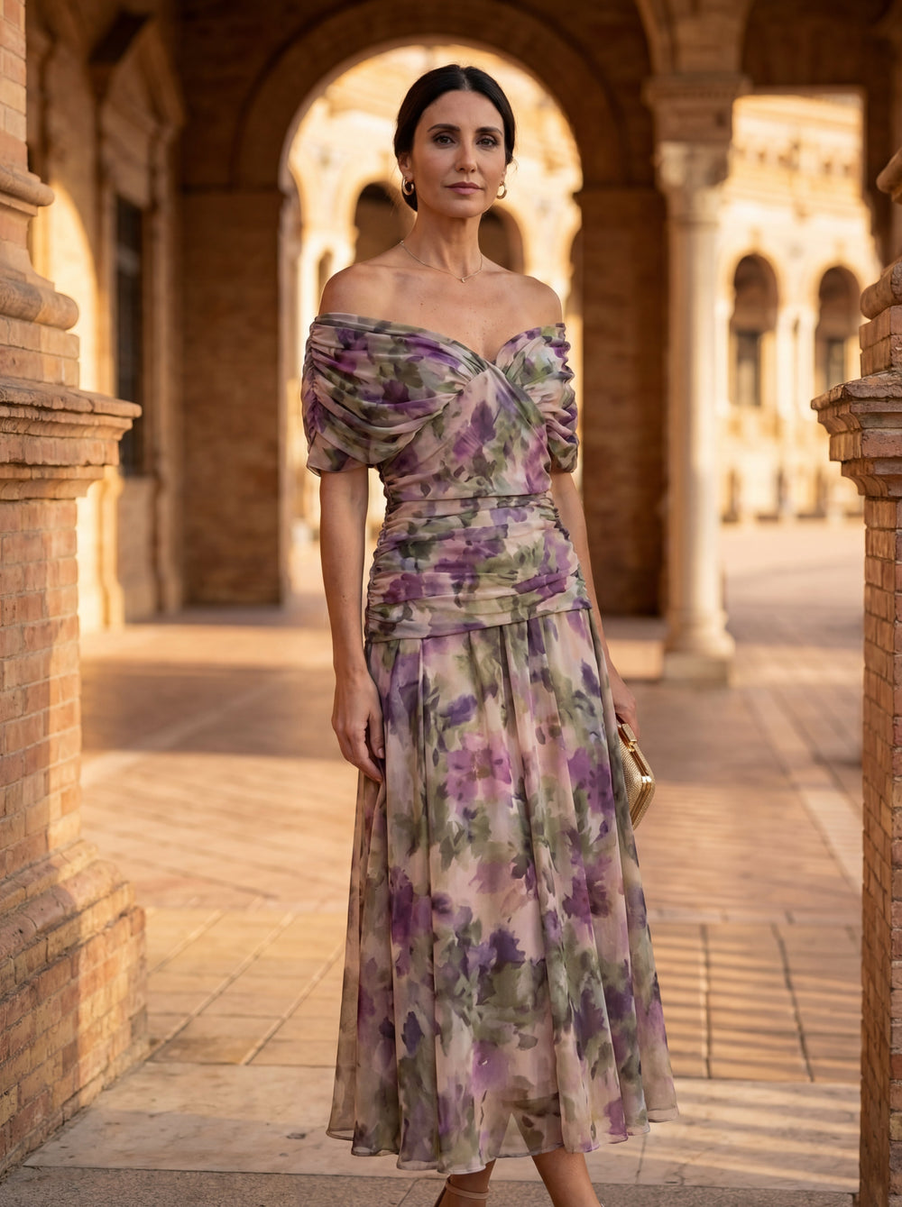 Luísa - Vestido Decote em V