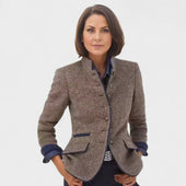 Valéria - Cardigan Elegante Gola Alta