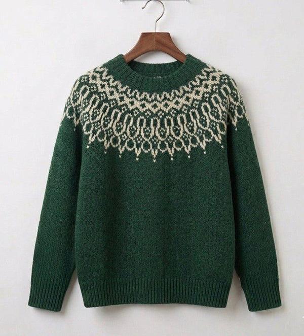 Tundra | Klasičen vintage pleten pulover