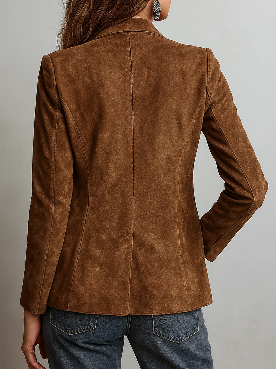 Madalena | Blazer Vintage Castanho