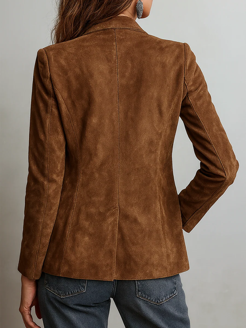 Madalena | Blazer Vintage Castanho