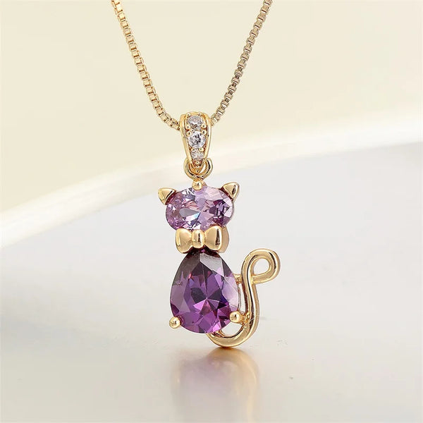 Melissa | Colar Gatinho de Cristal