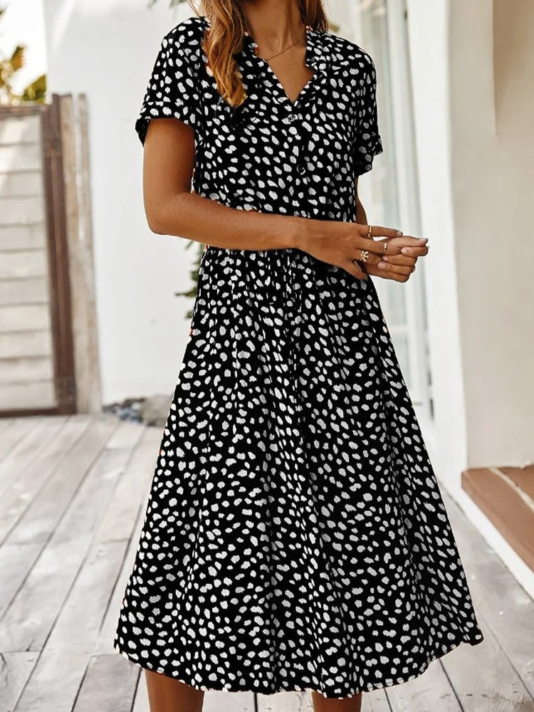 Lesley - Vestido Prático e Confortável