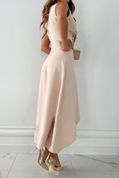Júlia | Vestido Midi Traçado Elegante