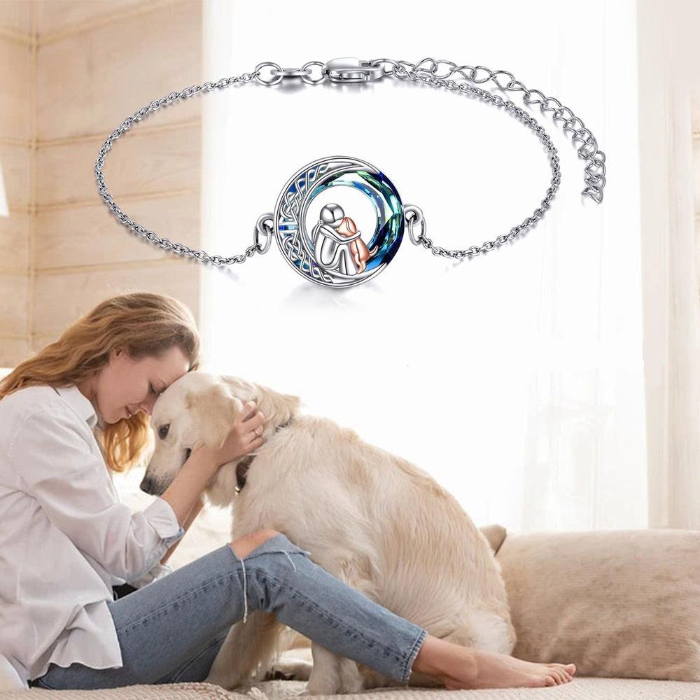 Inês | Pulseira Ajustável Abraço ao Cão