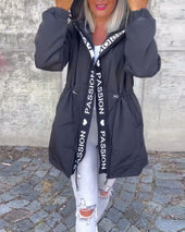 CELINE | Plašč s kapuco