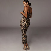 Leopardo - Vestido Justo Sexy