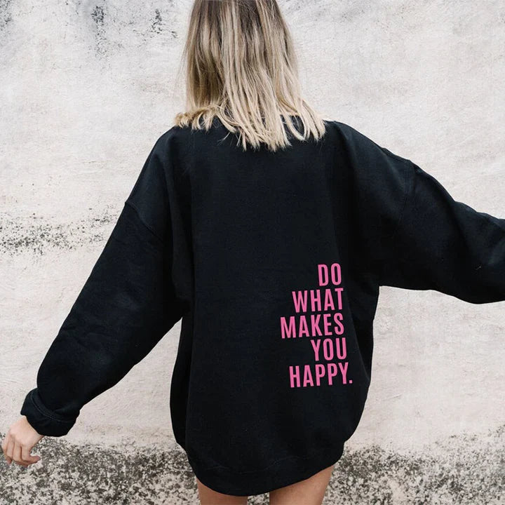 Susete | Camisola com Capuz e Frase Positiva