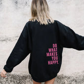 Susete | Camisola com Capuz e Frase Positiva