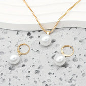 Perlen-Schmuck-Set Golden Grace | Gold