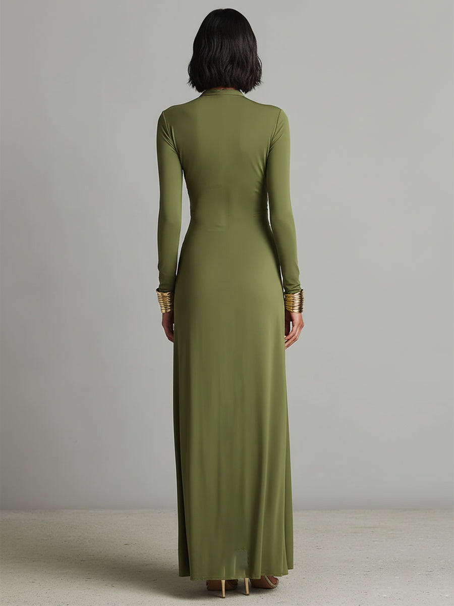 Ariana - Vestido maxi glamoroso