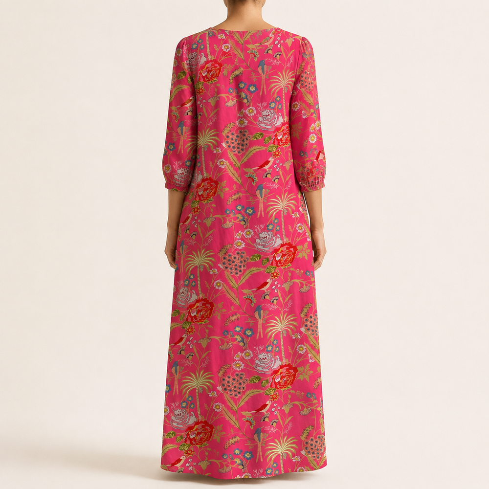 Ángela – Dolga boho obleka