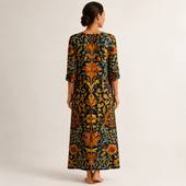 Sofía – Dolga boho obleka