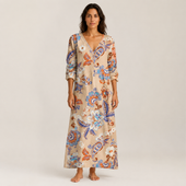 Alba – Dolga boho obleka