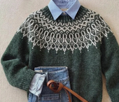 Tundra | Klasičen vintage pleten pulover