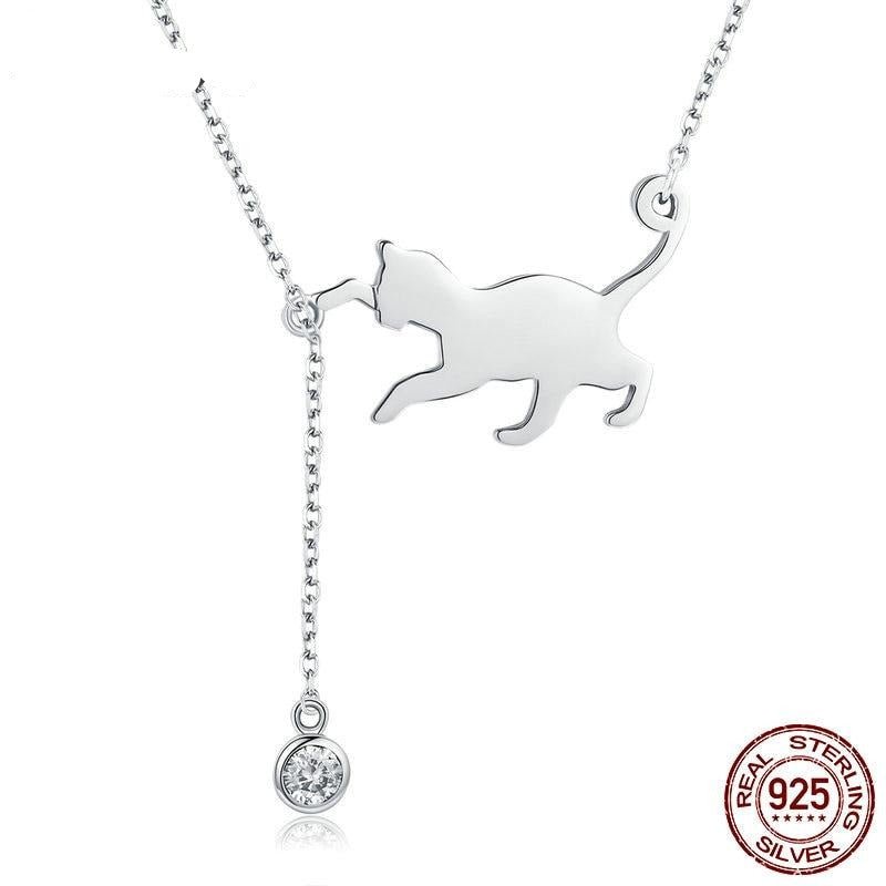 Belmira | Colar Gatinho Brincalhão