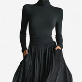 Raquel | Vestido Maxi de Cintura Subida