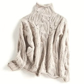 Aurora | Camisola de Caxemira com Gola Alta