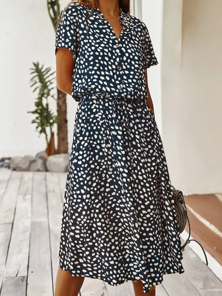Lesley - Vestido Prático e Confortável