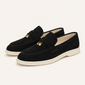Elegantné loafers s kovovým detailom