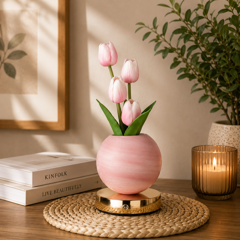 Candeeiro Tulipas LED