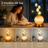 Candeeiro Tulipas LED