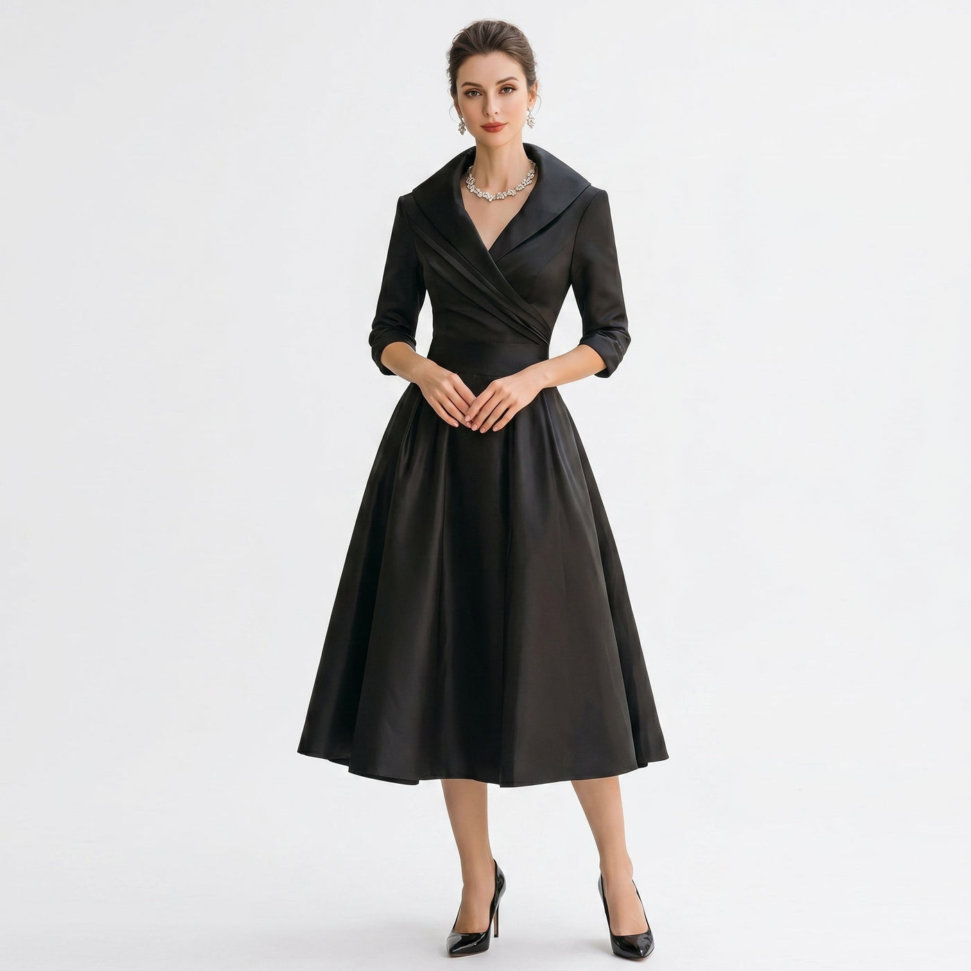 Rosa – Vestido Vintage Elegante