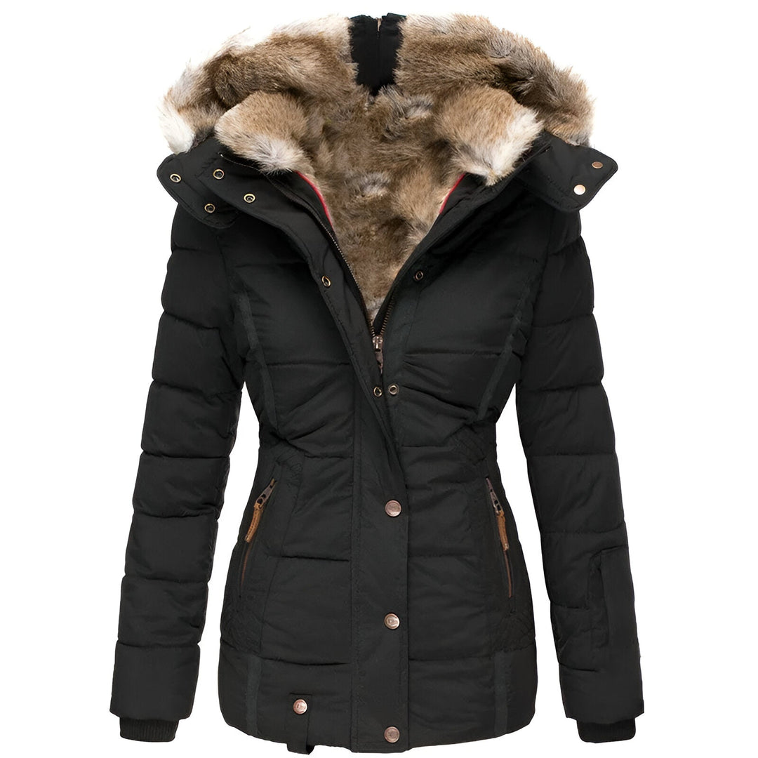 Annamarie | Casaco de Inverno Acolchoado com Capuz
