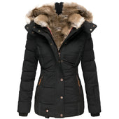 Annamarie | Casaco de Inverno Acolchoado com Capuz