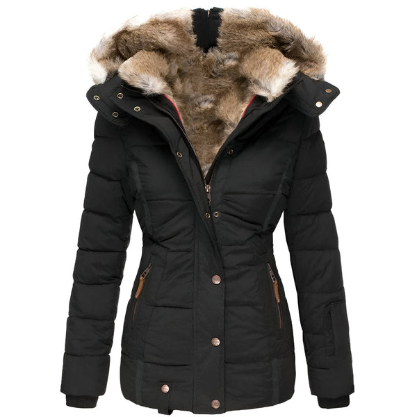 Annamarie | Casaco de Inverno Acolchoado com Capuz