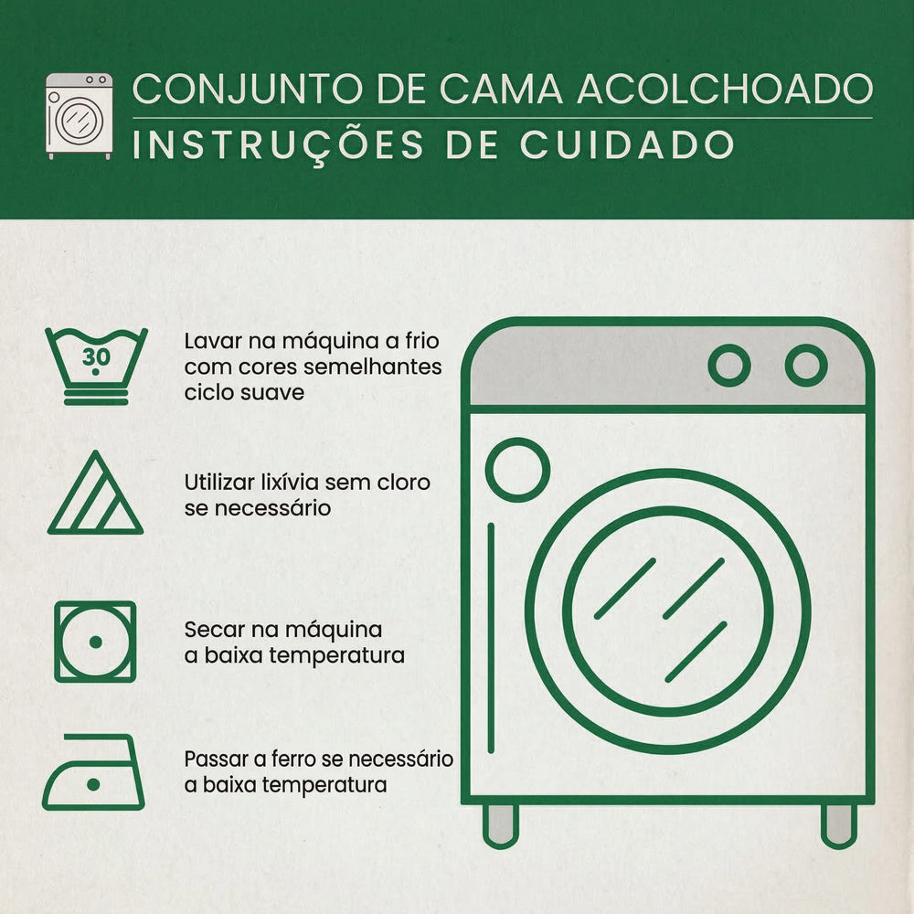 Conjunto de Cama 3 Peças Rosa Roxa