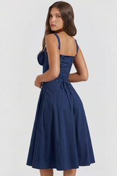 Júlia | Elegantné splývavé maxi šaty