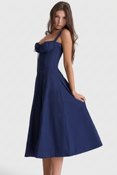 Júlia | Elegantné splývavé maxi šaty
